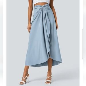Breezeful Halara High Waisted Wrapped Tie Back Quick Dry Skirt Dress
